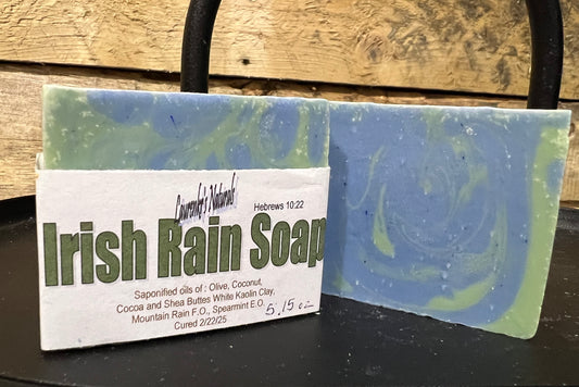 Irish Rain - Laurenkr's Naturals Handmade Soaps