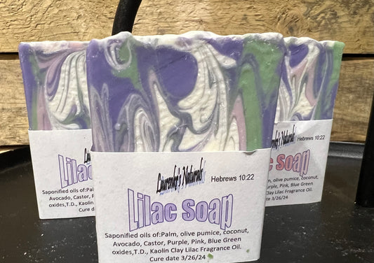 Lilac - Laurenkr's Naturals Handmade Soaps