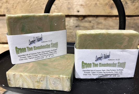 Green Tea Kombucha - Laurenkr's Naturals Handmade Soaps