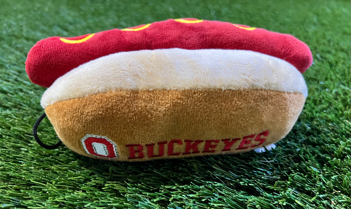 OHIO STATE HOT DOG TOY