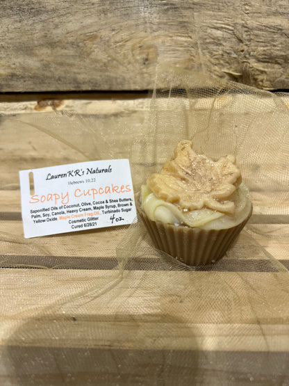 Maple Cream Cupcake - Laurenkr's Naturals Handmade Soaps