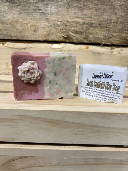 Rose Confetti  - Laurenkr's Naturals Handmade Soaps