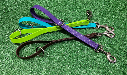 Amish Handmade Beta BioThane 5/8" X 14" Traffic Lead