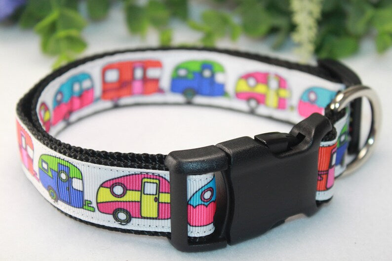 Trendies Campers Dog Collar