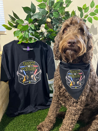 PAW WARS Simply Spoiled Pets Bandana