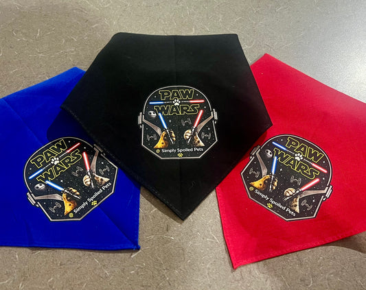 PAW WARS Simply Spoiled Pets Bandana