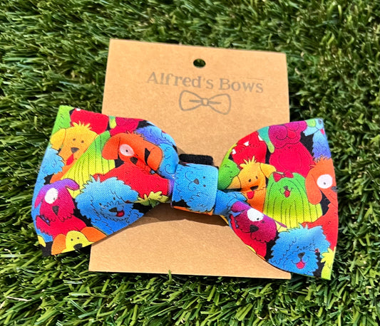 Alfred's Bows Colorful Pups Medium Bow