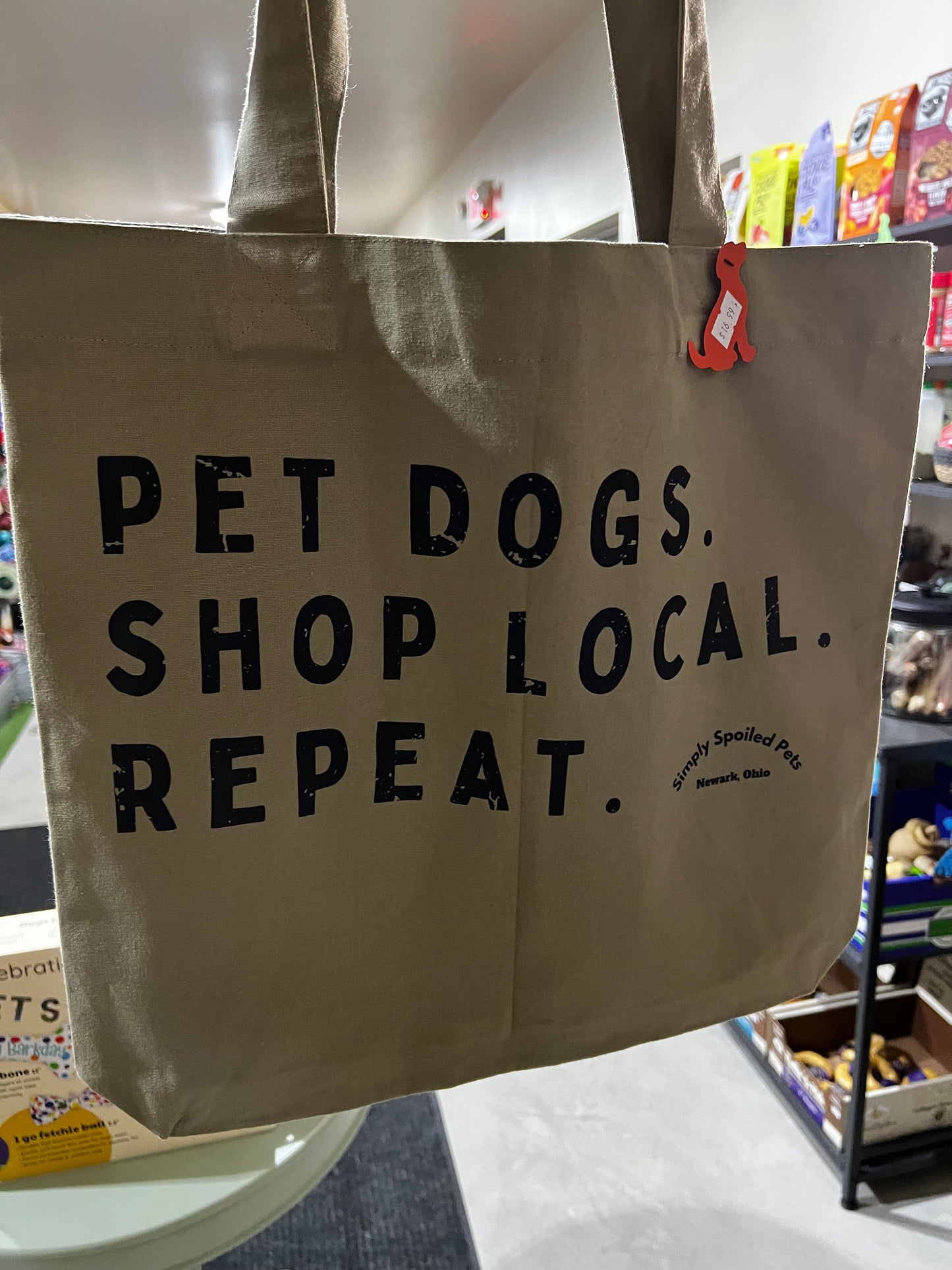 Pet Dogs. Canvas Bag