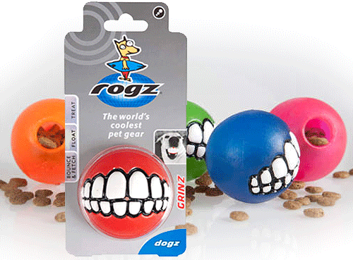 ROGZ Grinz Ball MEDIUM 2.5"