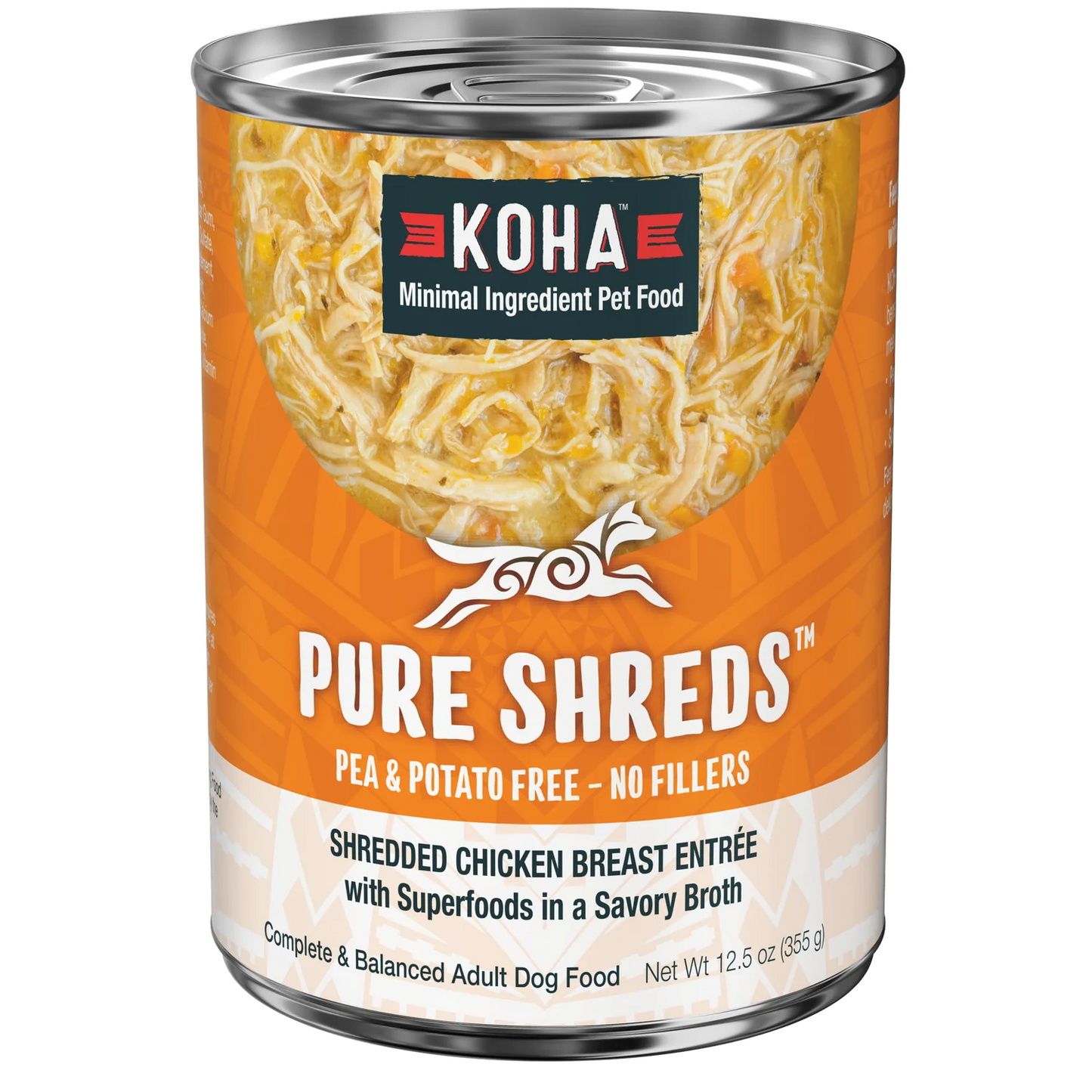 KOHA Pure Shreds Shredded Chicken Breast Entrée for Dogs