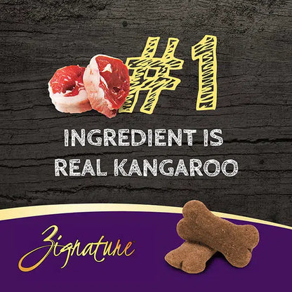 ZIGNATURE KANGAROO FORMULA BISCUIT TREATS FOR DOGS