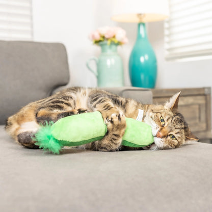 pickle kicker cat toy