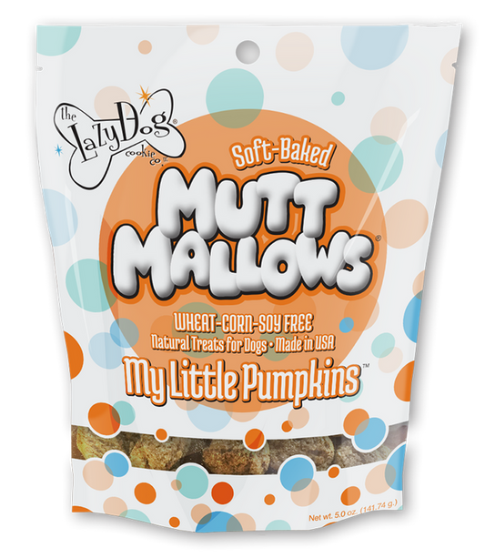 Lazy Dog Mutt Mallows Pumpkin Dog Treat