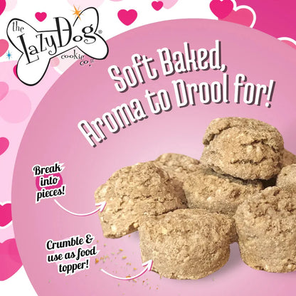 Lazy Dog Mutt Mallows Strawberry Smoochies Dog Treat