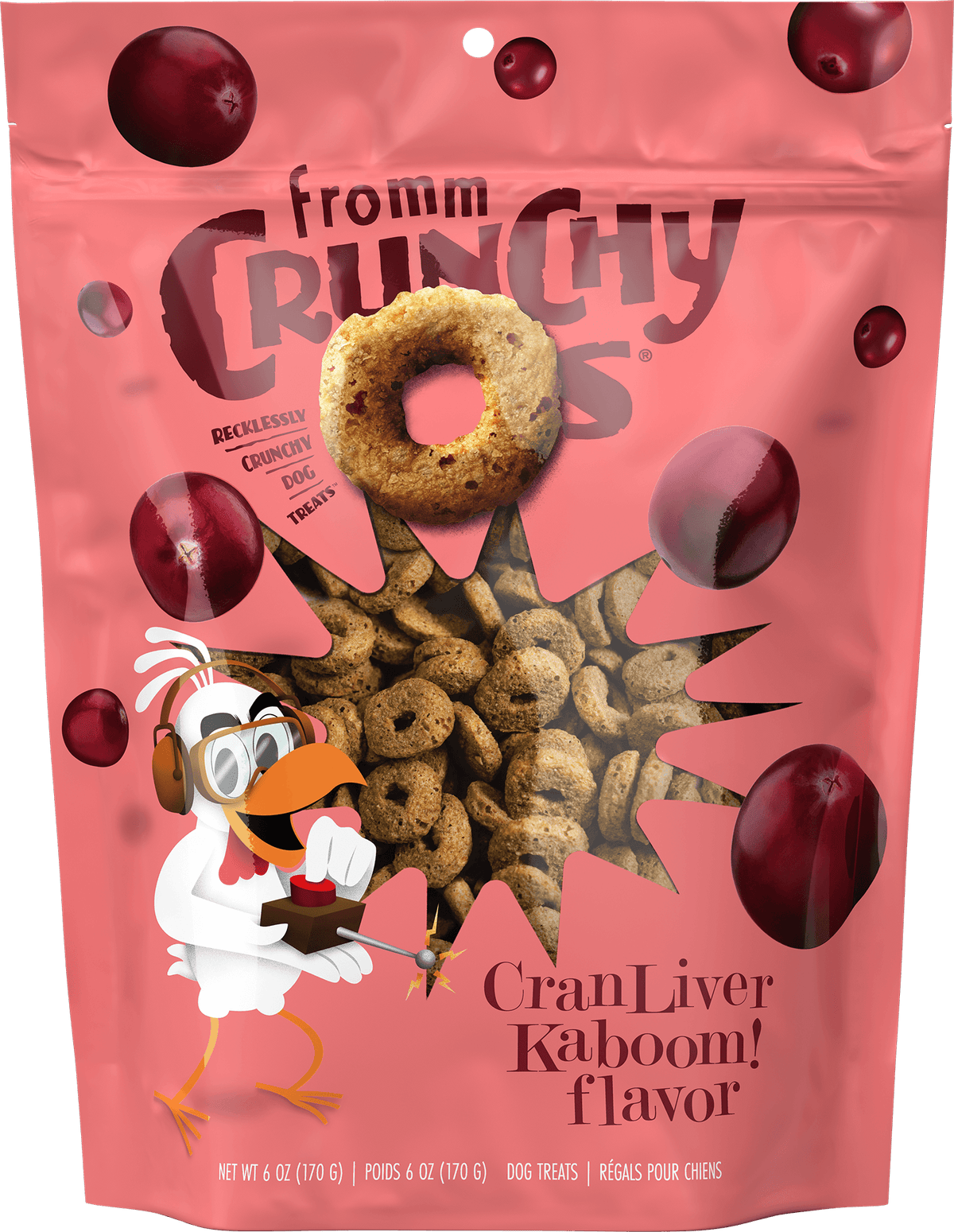 Crunchy O's CRAN LIVER KABOOM FLAVOR