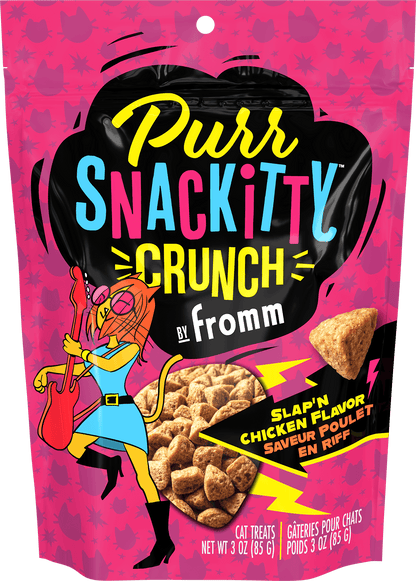 PurrSnackitty Crunch Slap'n Chicken Flavor Cat Treats