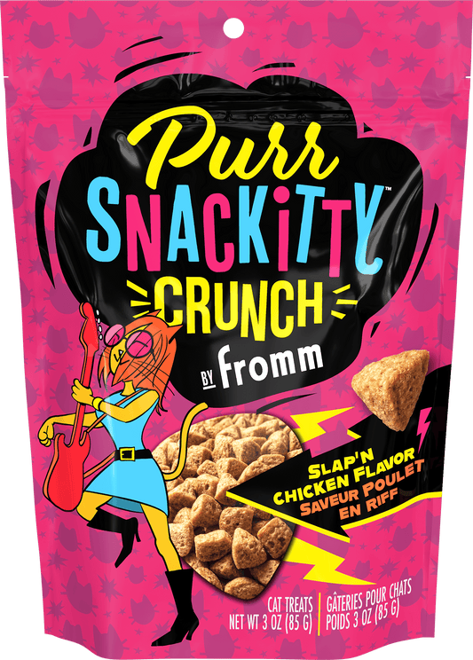 PurrSnackitty Crunch Slap'n Chicken Flavor Cat Treats