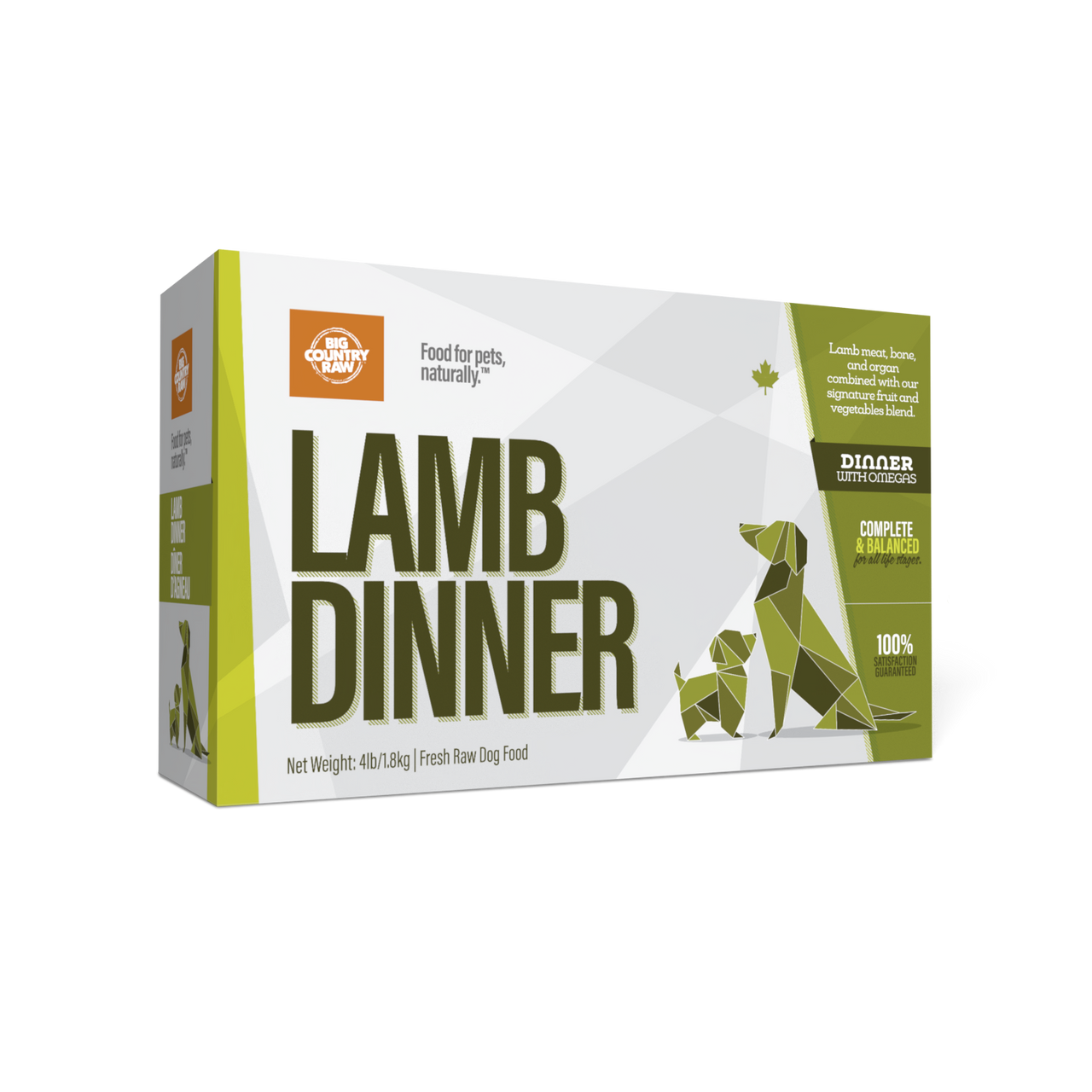 Lamb Dinner Carton - 4 lb FROZEN