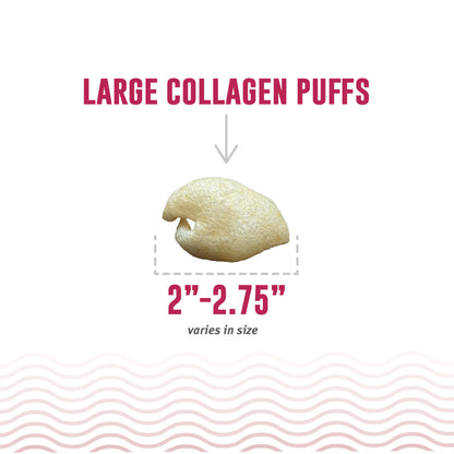 Beef Collagen Puffs with Marrow Treats for Dogs - 2.5oz