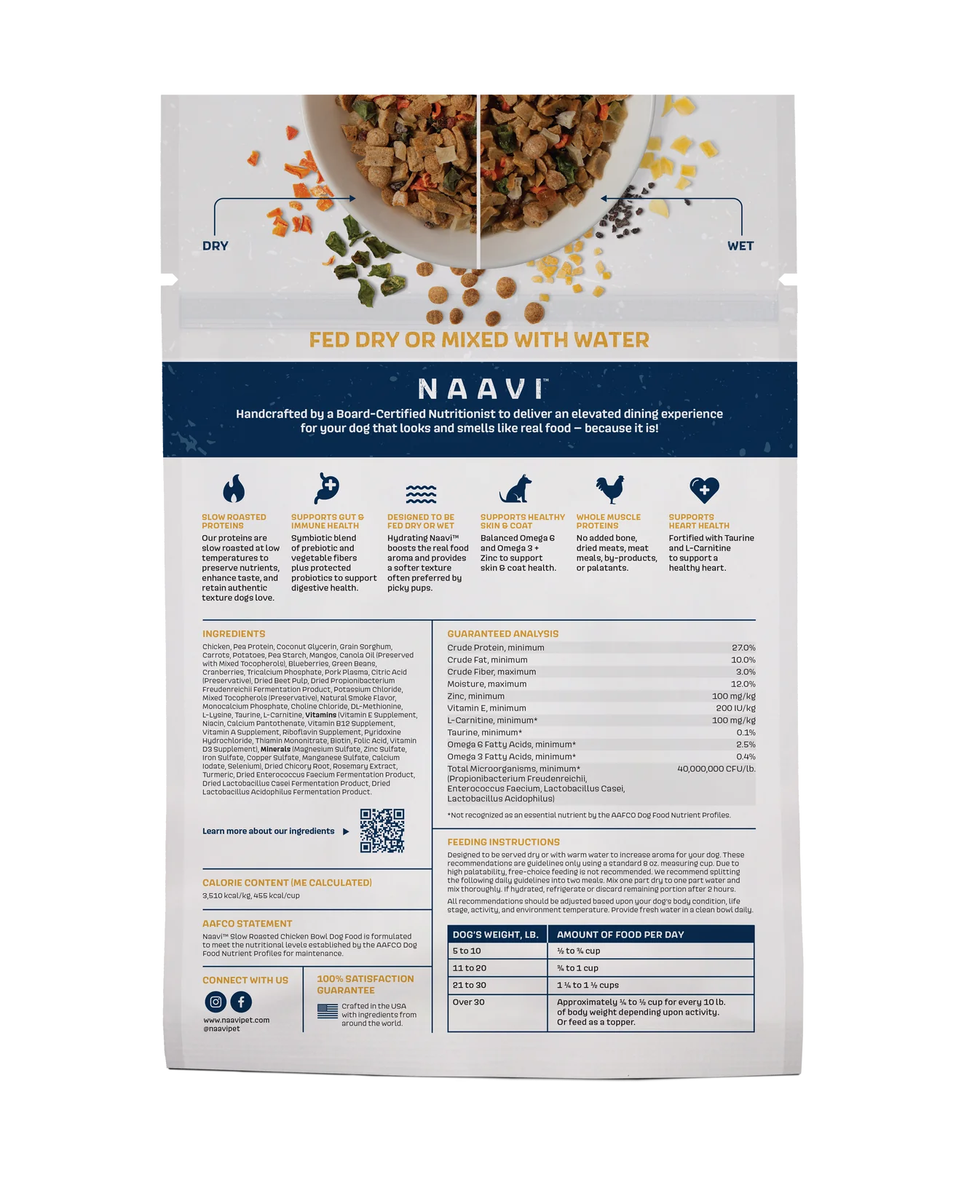 NAAVI Slow Roasted Chicken Bowl