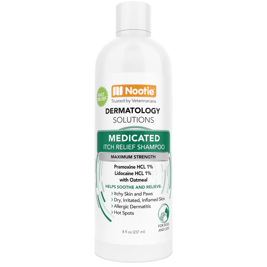 Medicated Itch Relief Dog & Cat Shampoo 8oz