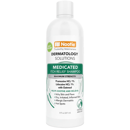 Medicated Itch Relief Dog & Cat Shampoo 8oz