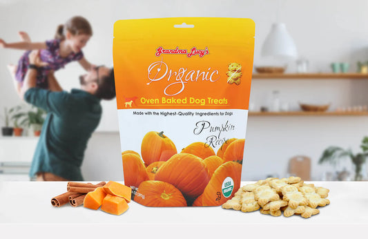 GRANDMA LUCY 14 OZ ORGANIC BAKED PUMPKIN TREAT