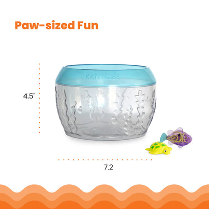 Catstages Meow - Smerizing Fish Bowl Cat Toy