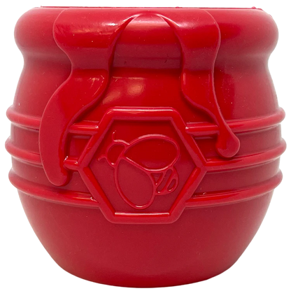 SODAPUP HONEY POT DURABLE PUP-X RUBBER  TREAT DISPENSER & ENRICHMENT TOY