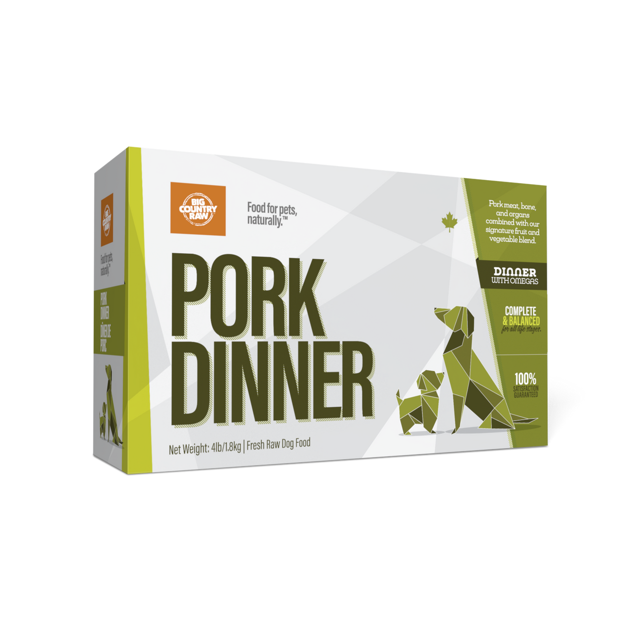 Pork Dinner Carton - 4 lb FROZEN