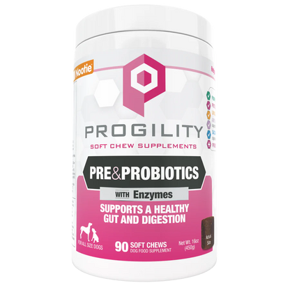 Progility Pre & Probiotics Soft Chews for Dogs