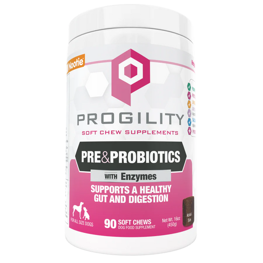 Progility Pre & Probiotics Soft Chews for Dogs
