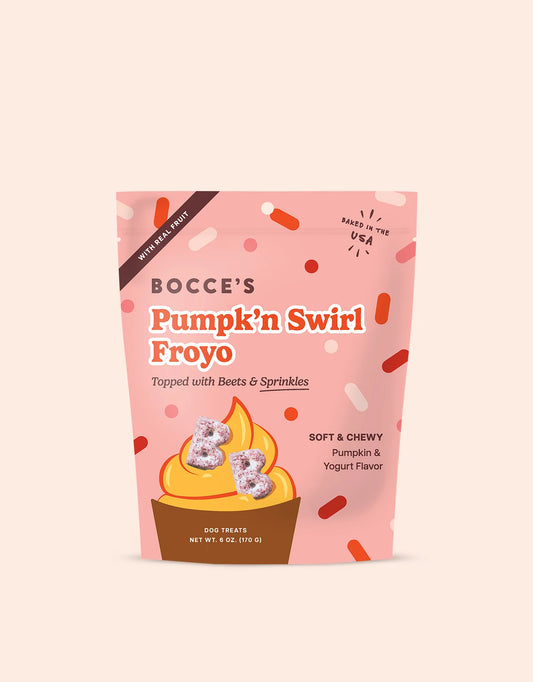 Pumpk'n Swirl Froyo Soft & Chewy 6oz dog treats