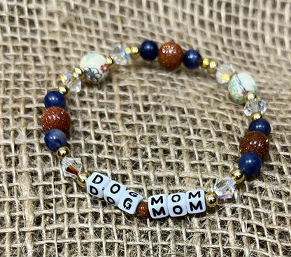 HandMade Beaded Stretch Bracelet 7"approx
