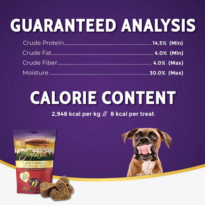 LAMB FORMULA SOFT MOIST TREATS FOR DOGS