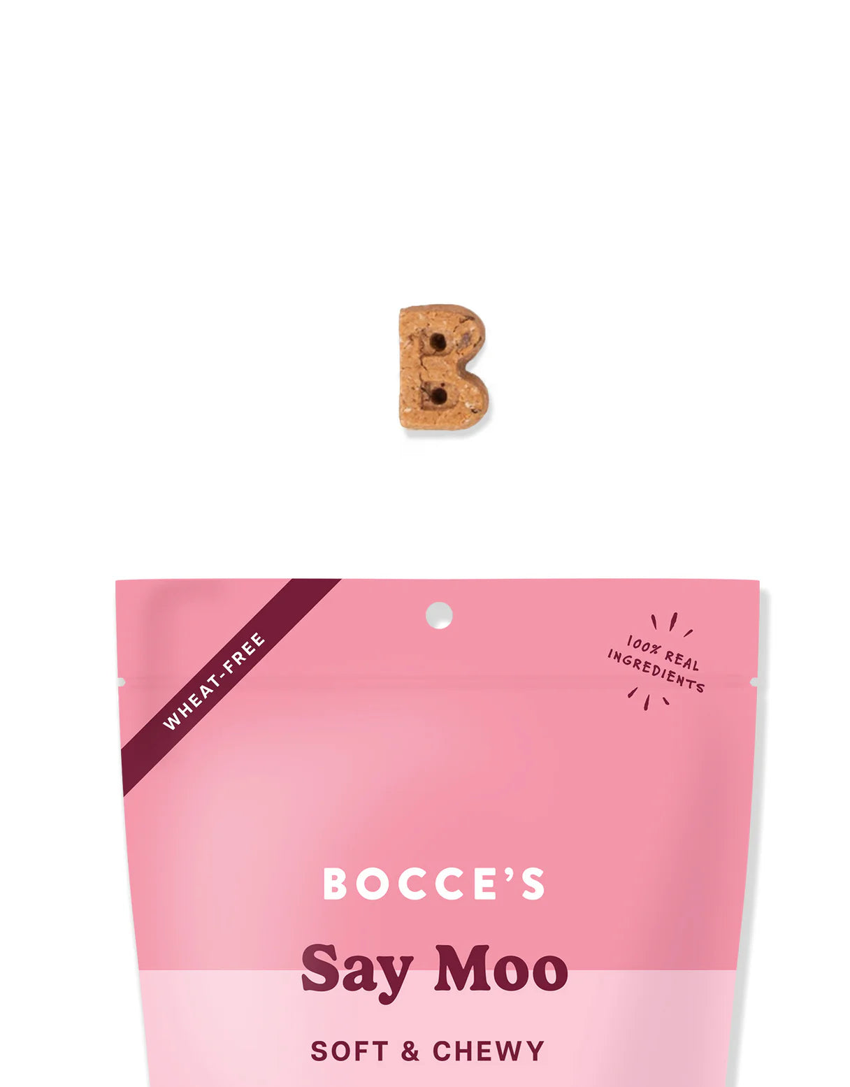 Bocce's Bakery Say Moo Soft & Chewy Dog Treats 6oz