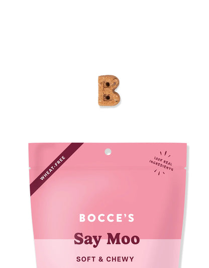 Bocce's Bakery Say Moo Soft & Chewy Dog Treats 6oz
