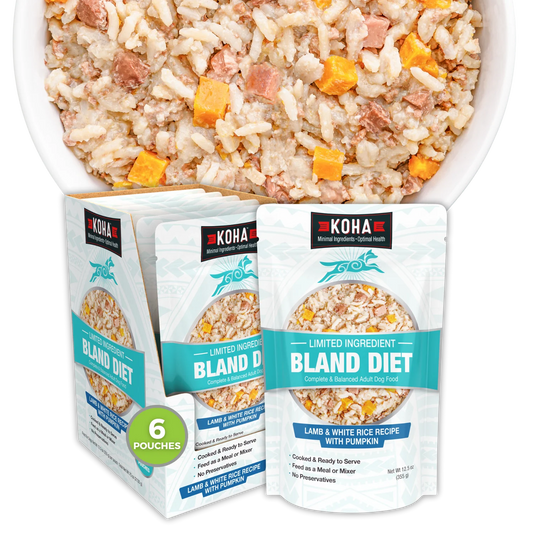 Limited Ingredient Wet Bland Diet Lamb & White Rice Recipe for Dogs