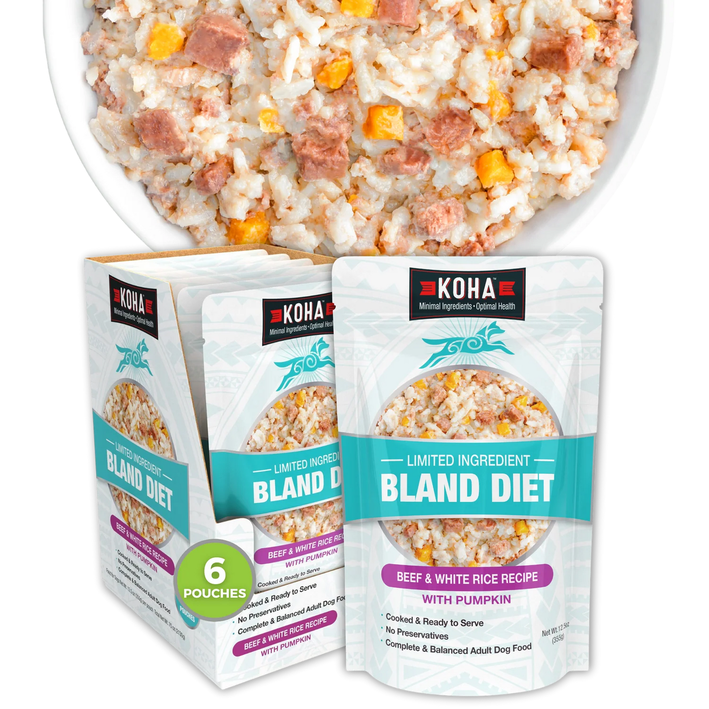 Limited Ingredient Wet Bland Diet Beef & White Rice Recipe for Dogs