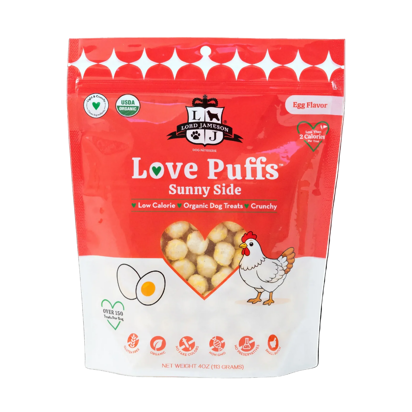Love Puffs - Sunny Side Egg Flavored
