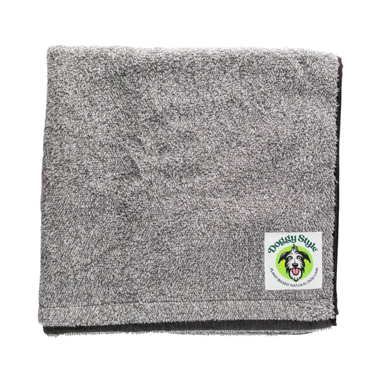 Doggy Style Charcoal Detox Doggy Towel XL