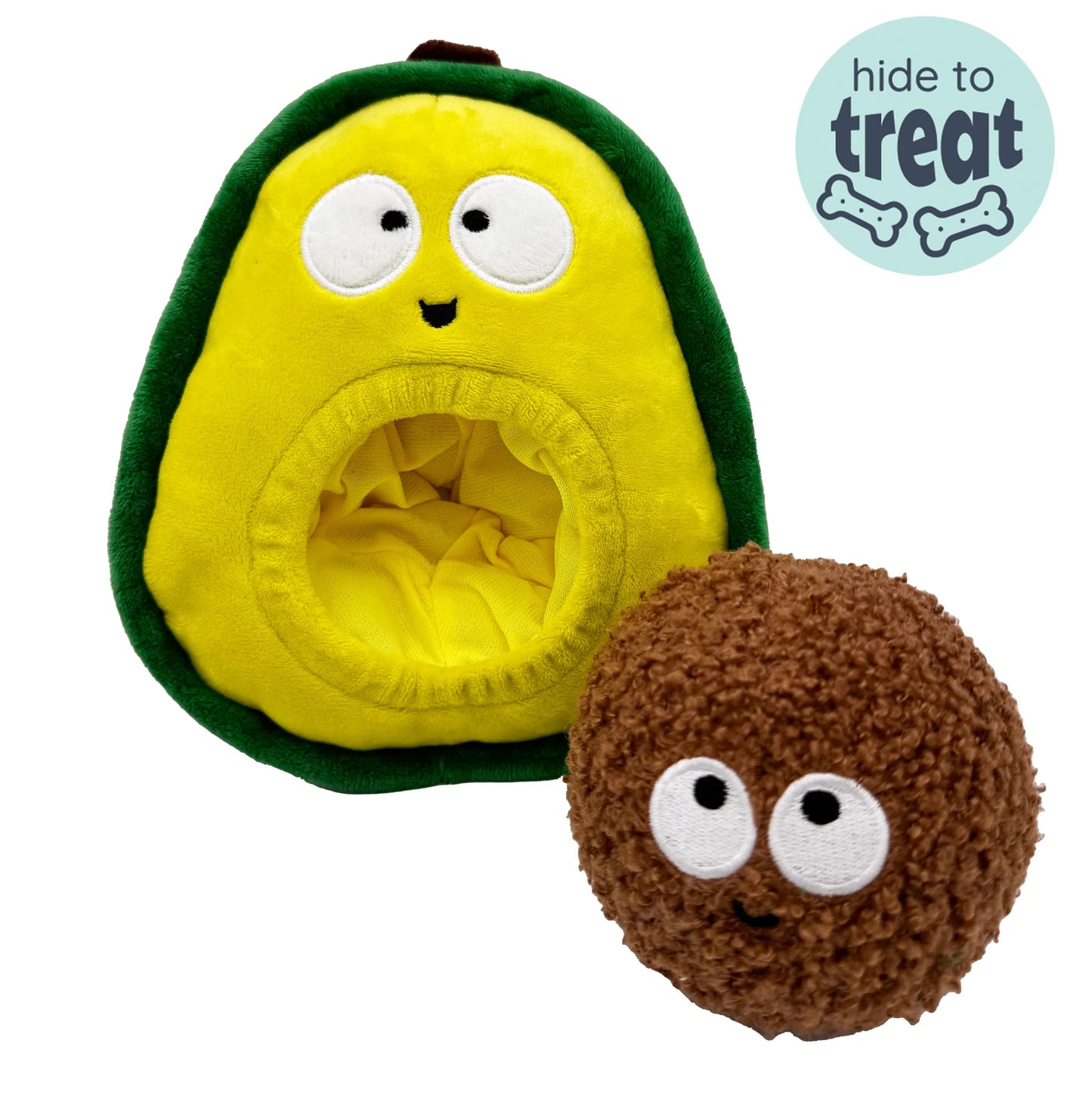 POP'N FETCH AVOCADO DOG TOY