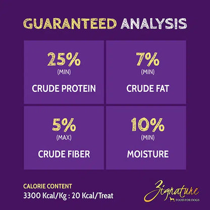 ZIGNATURE VENISON FORMULA BISCUIT TREATS FOR DOGS