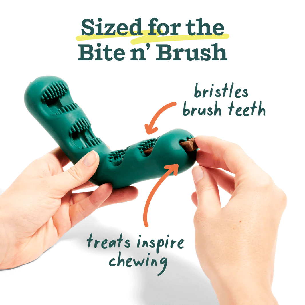 Woof Bite N' Brush Dental Refills - BEEF