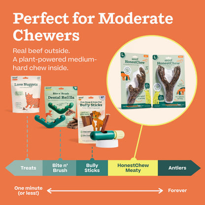 Beef Coated Antler HonestChew