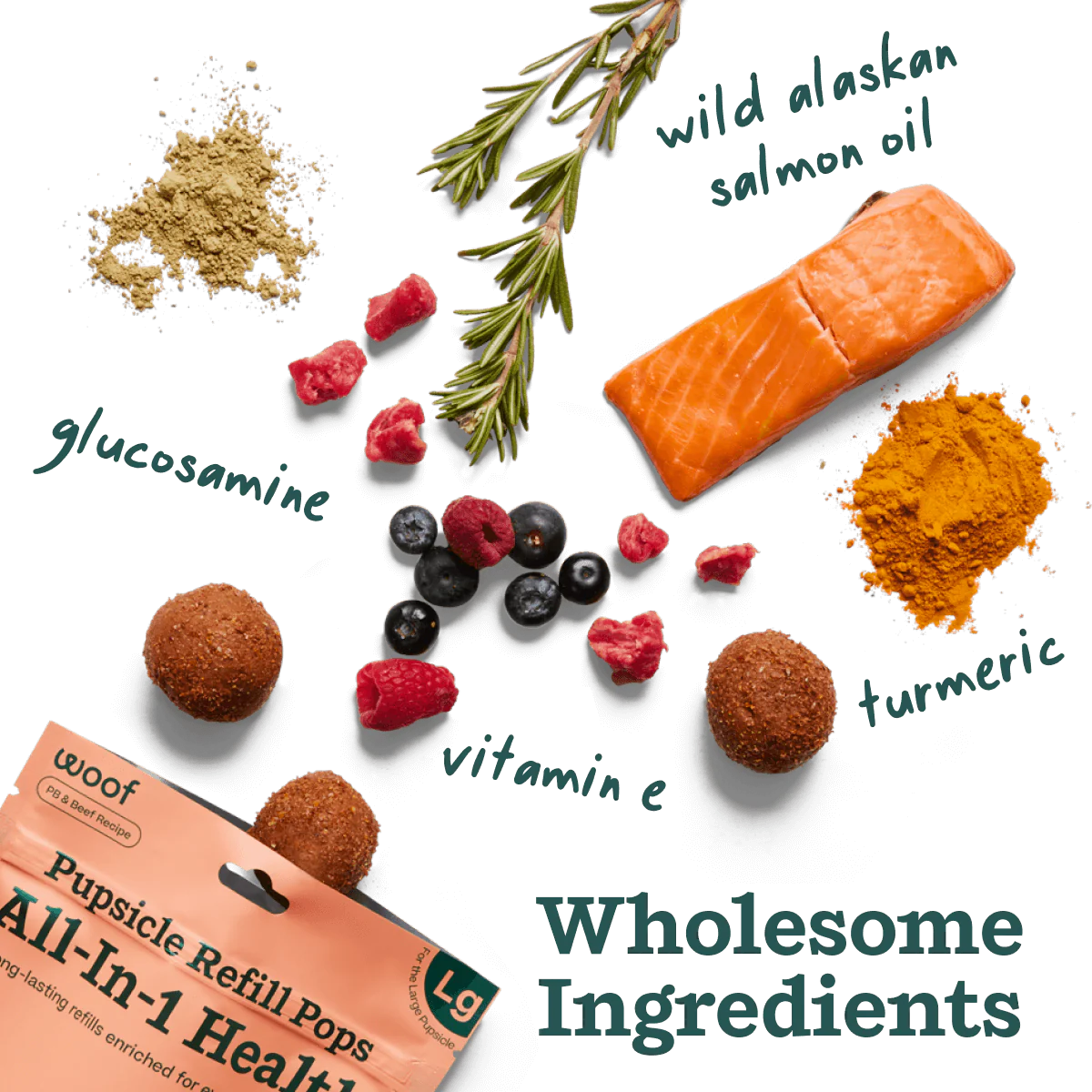 WOOF  Wellness Pops All in One