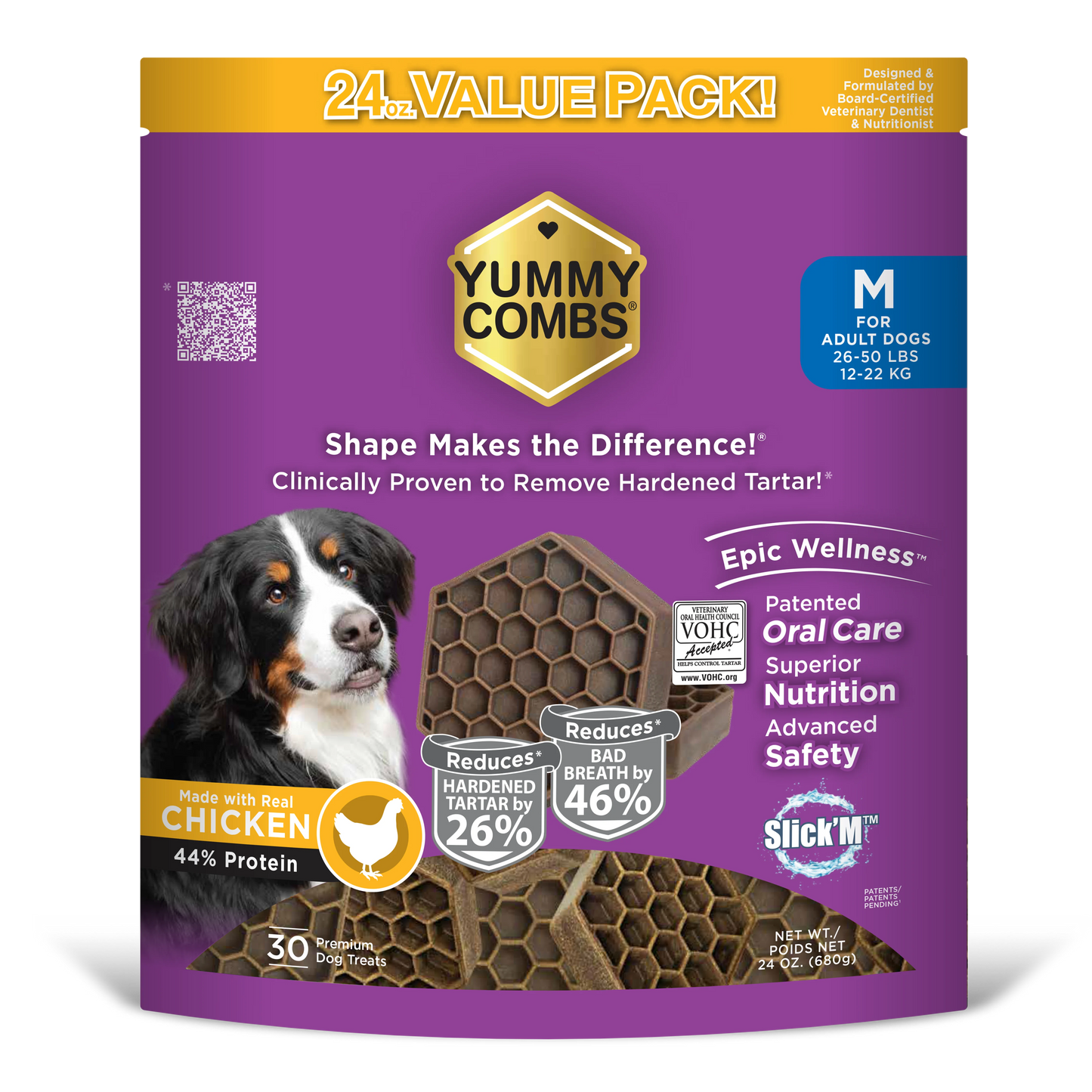 Yummy Comb Dental Chews (Trial Size - Chicken)