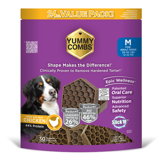 Yummy Comb Dental Chews (Trial Size - Chicken)