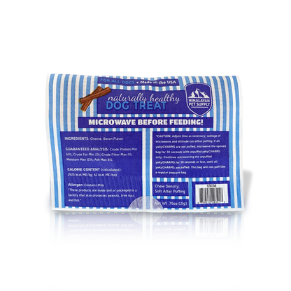 BACON YAKY CHARMS POPCORN Dog Treat