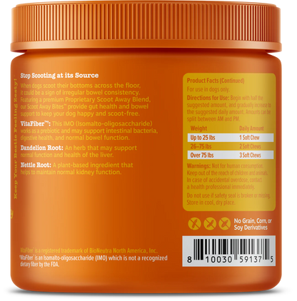 Zesty Paws Scoot Away™ for Dogs 90ct Chicken